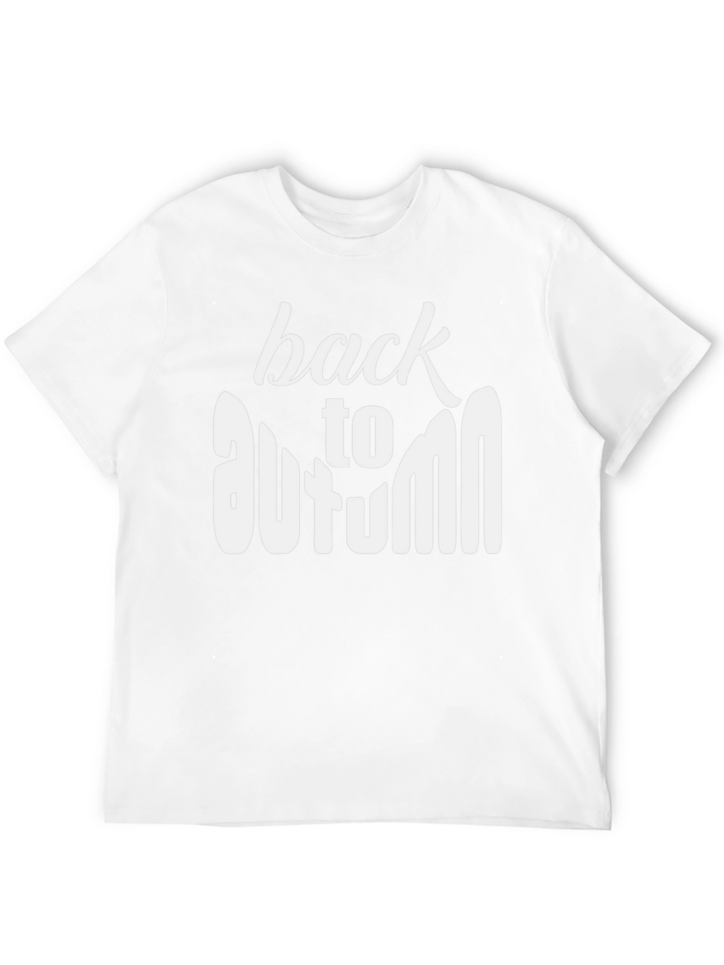 Back to Autumn Graphic Tee - Soft Black T-Shirt