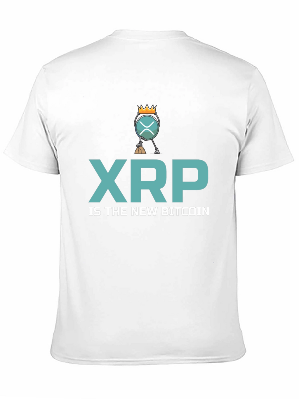 XRP is the New Bitcoin Black T-Shirt