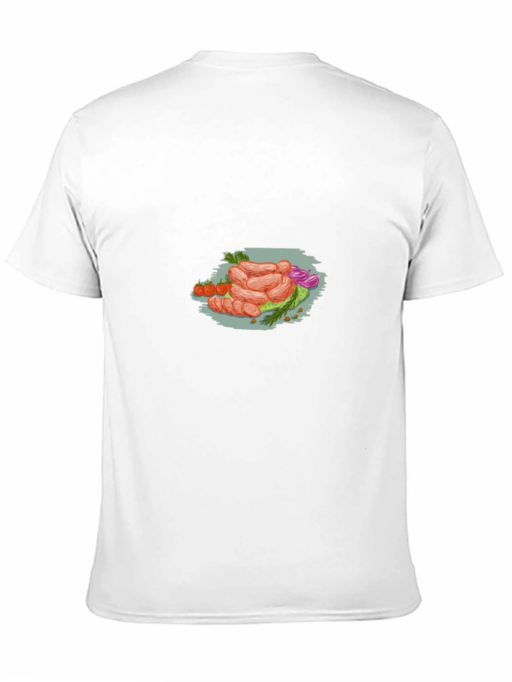 Sausage Feast Black Graphic Tee - Food Lovers Apparel