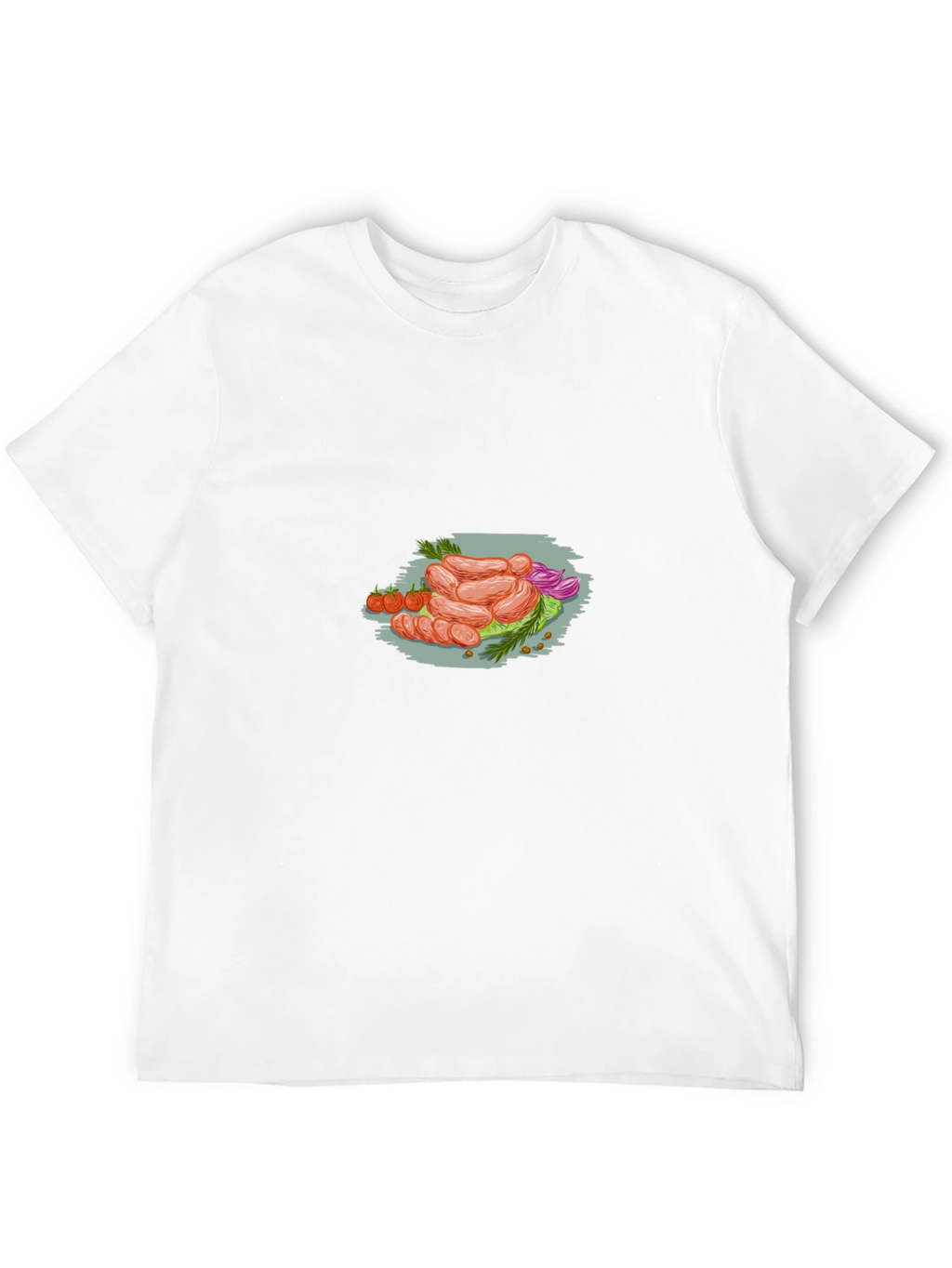 Sausage Feast Black Graphic Tee - Food Lovers Apparel