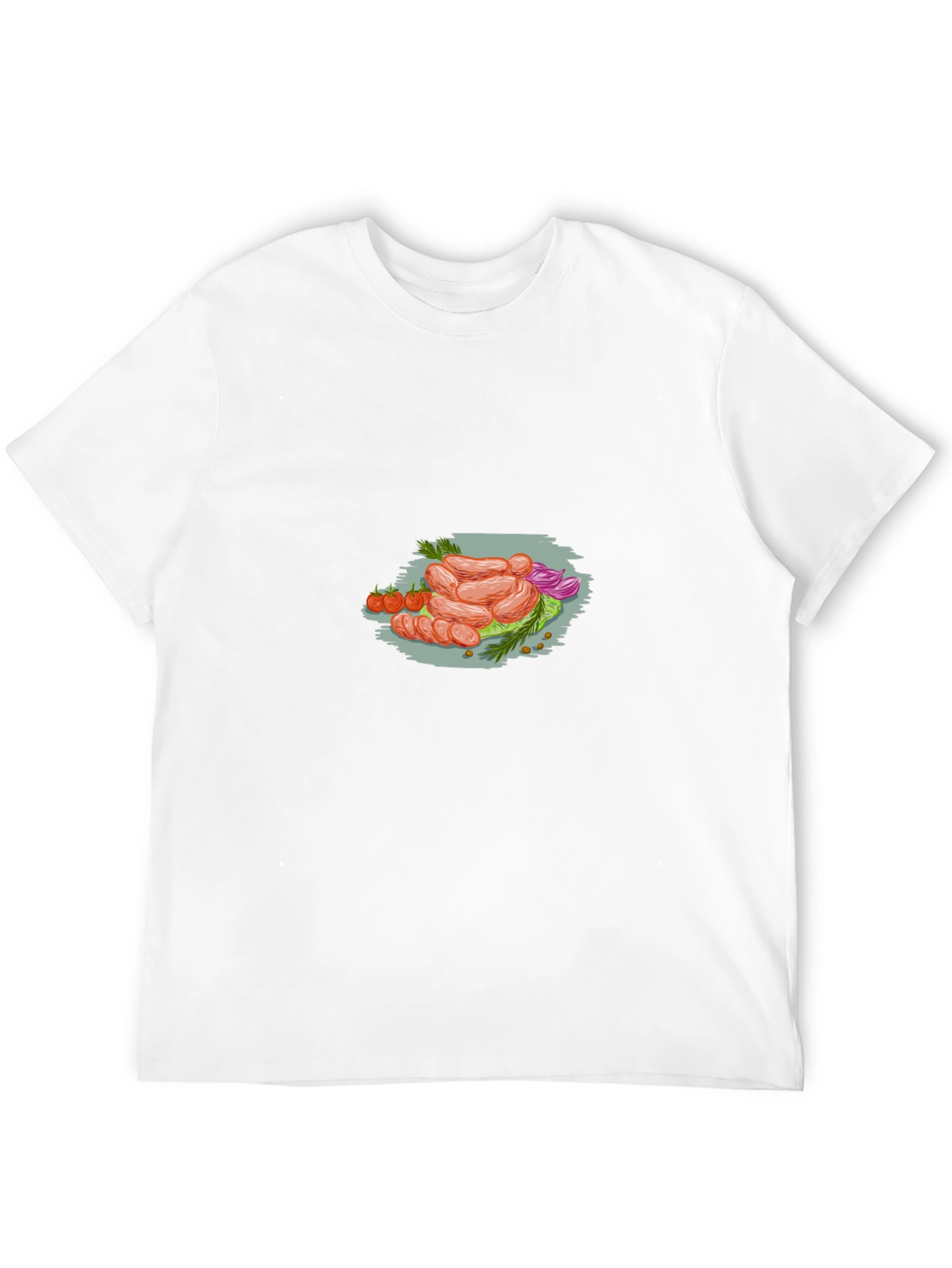 Sausage Feast Black Graphic Tee - Food Lovers Apparel