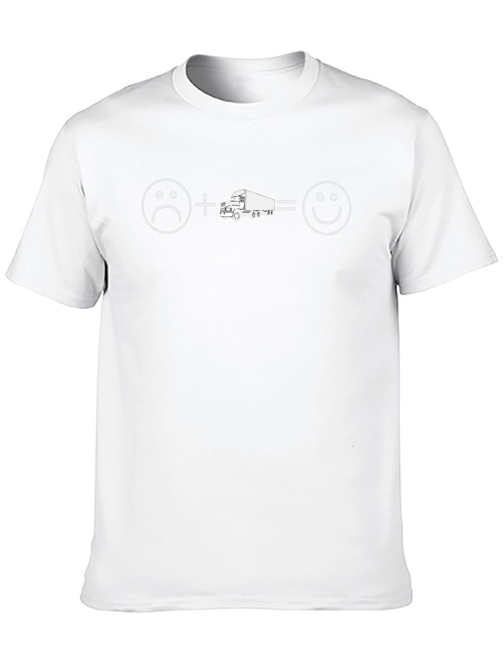 Trucker Happiness Equation T-Shirt