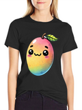 Kawaii Mango Graphic T-Shirt