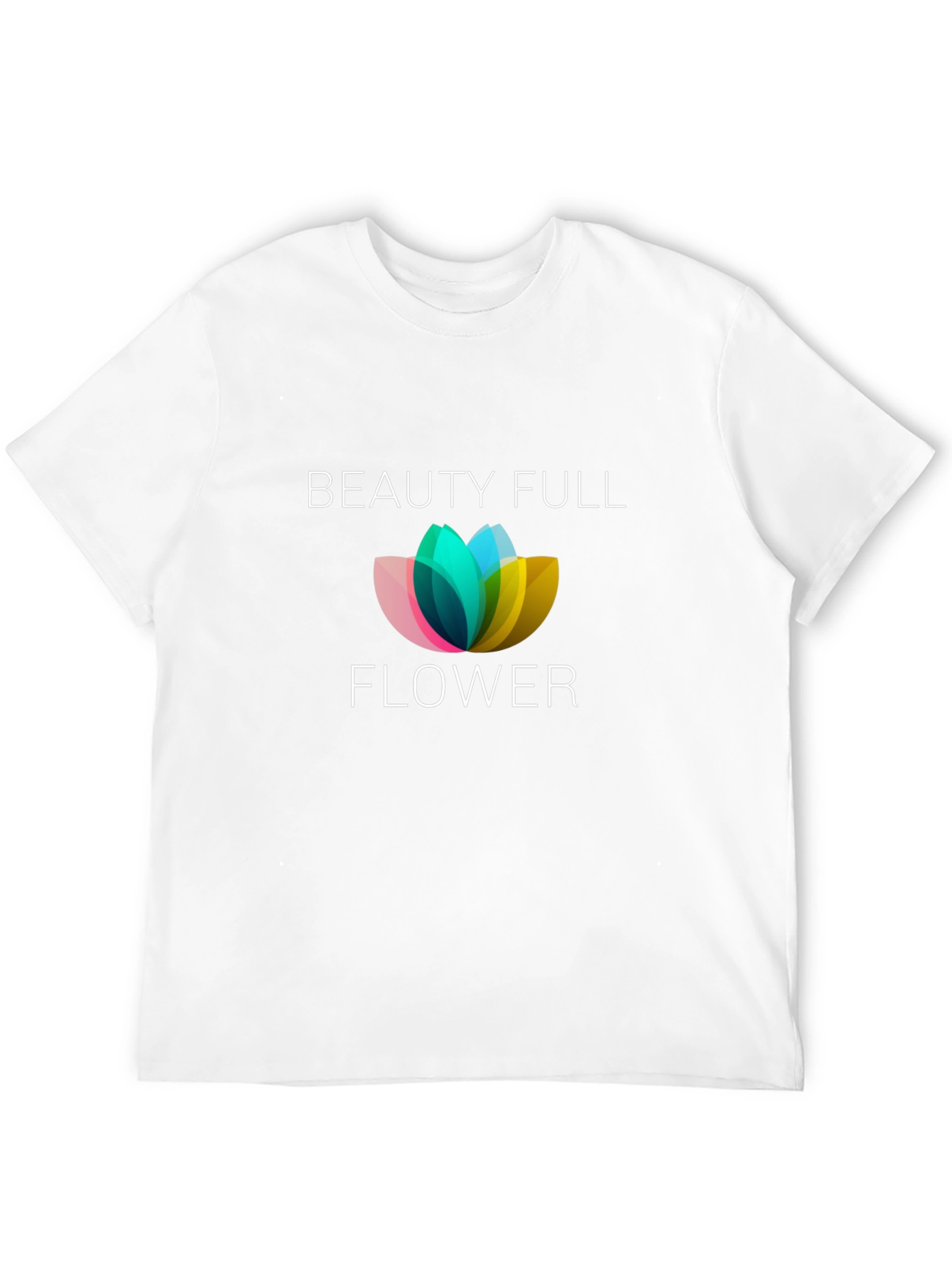 Beauty Full Flower Graphic Tee - Unisex