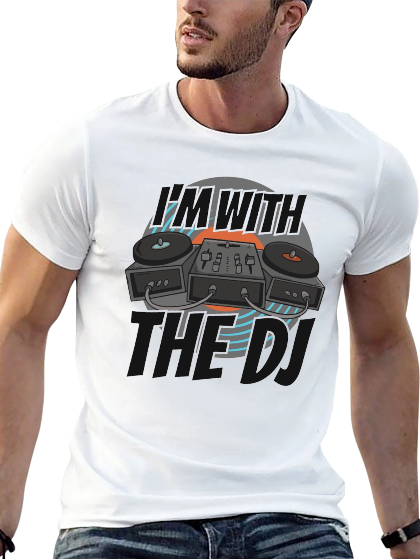 Im With The DJ Graphic T-Shirt