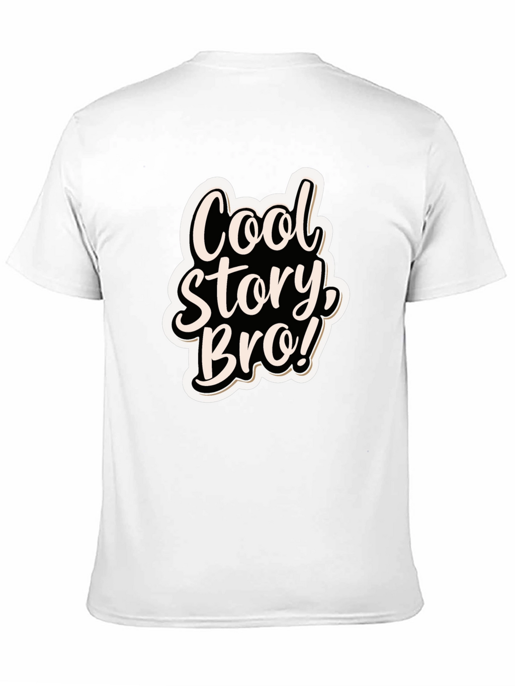 Cool Story Bro! Black Graphic T-Shirt