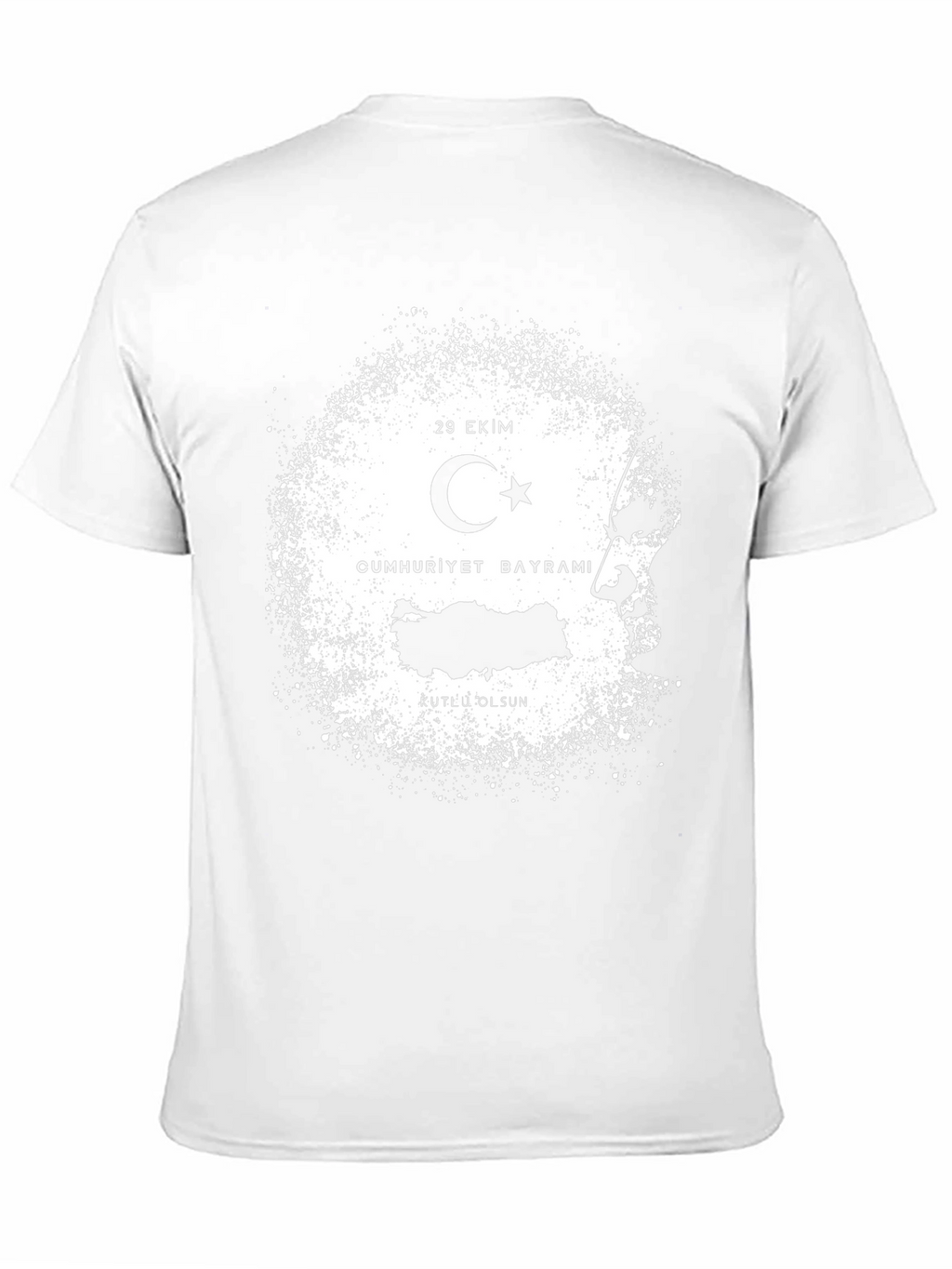 Black T-Shirt: Turkish Republic Day Design