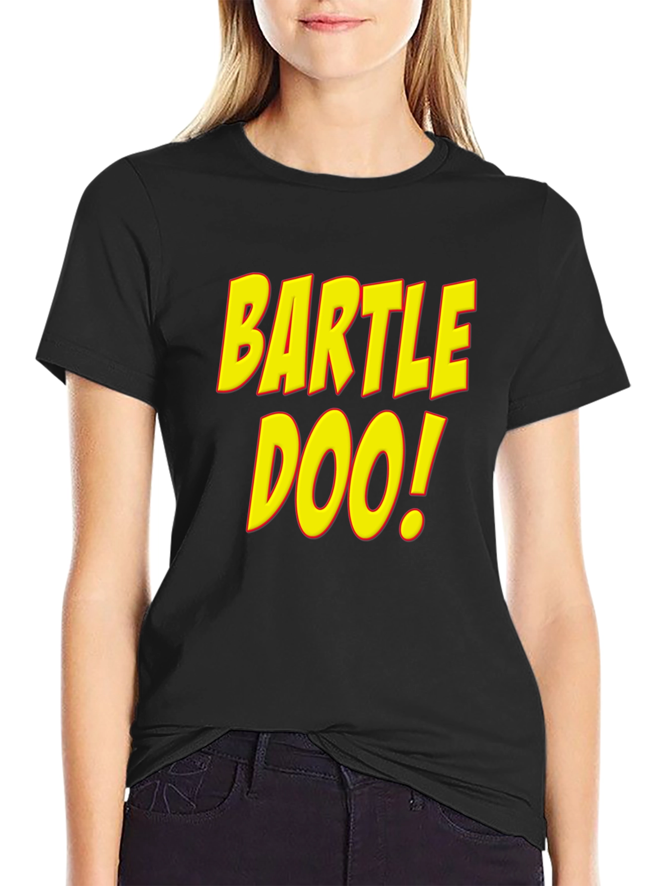 Bartle Doo! Graphic Tee - Black Short Sleeve T-Shirt
