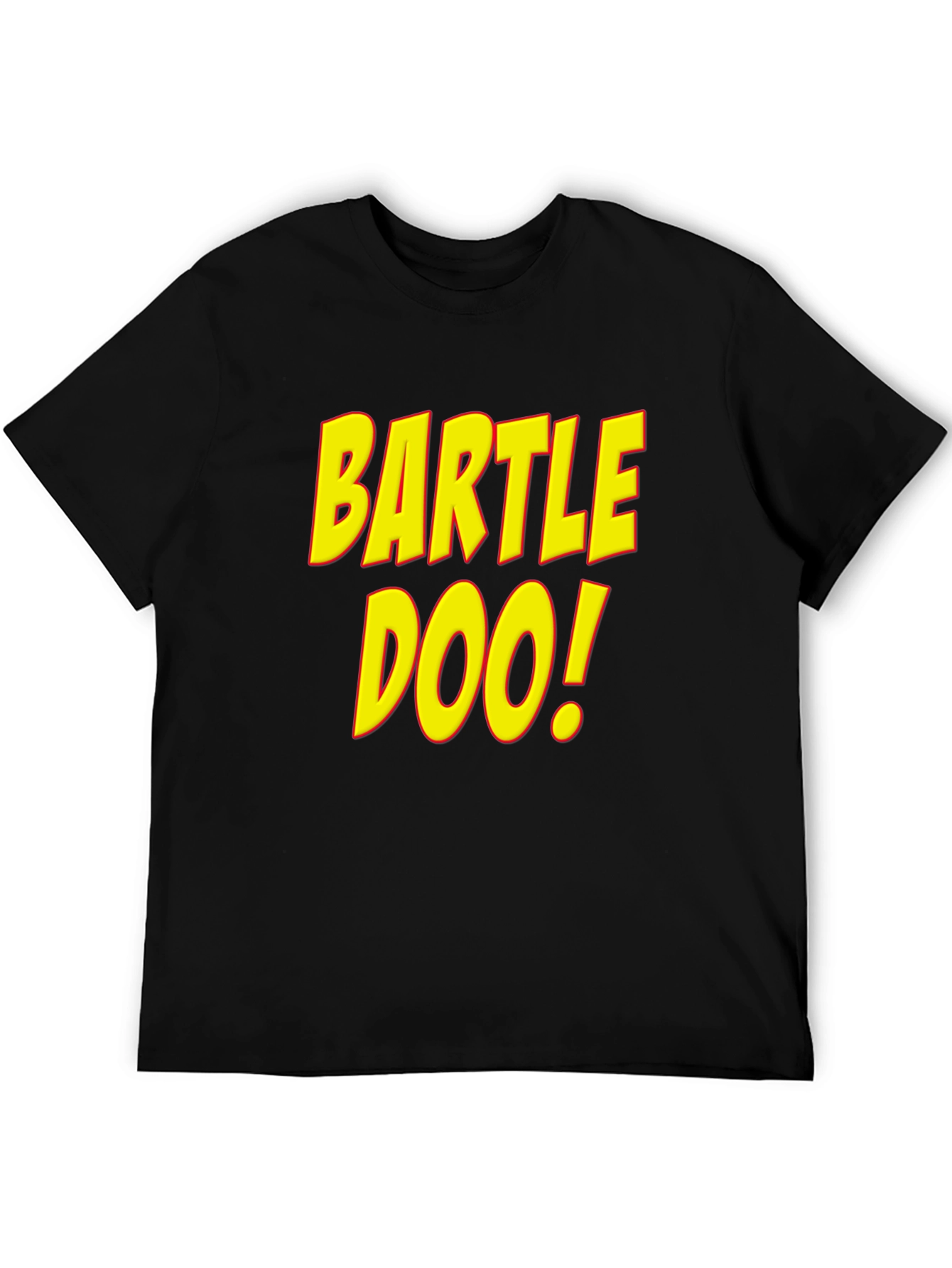 Bartle Doo! Graphic Tee - Black Short Sleeve T-Shirt