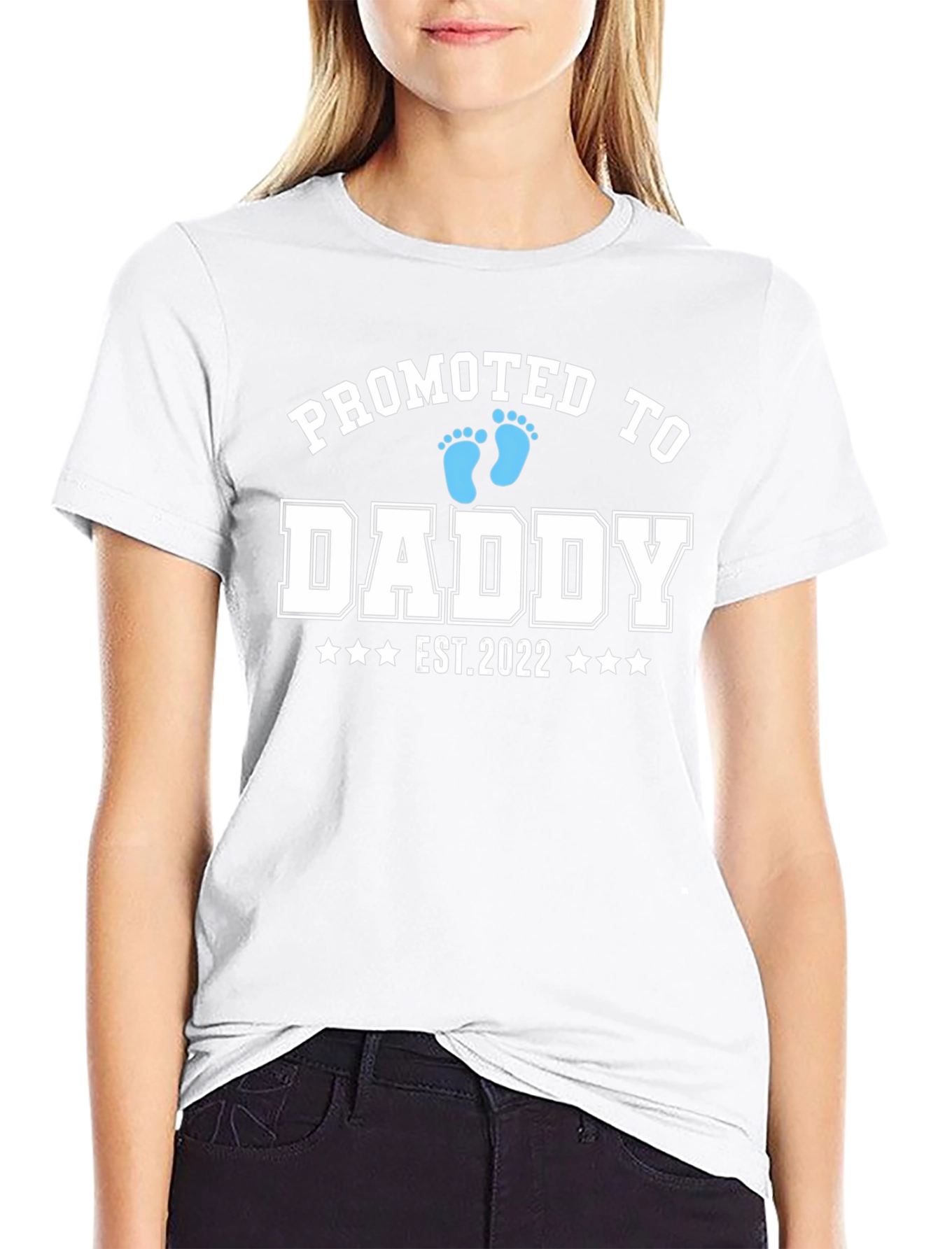 Promoted to Daddy EST 2022 T-Shirt