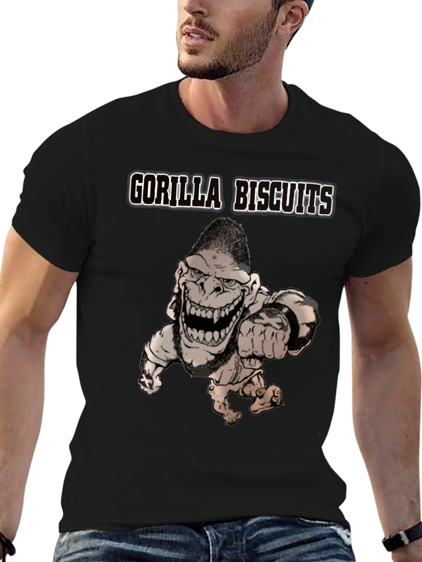 Gorilla Biscuits Graphic T-Shirt - Black