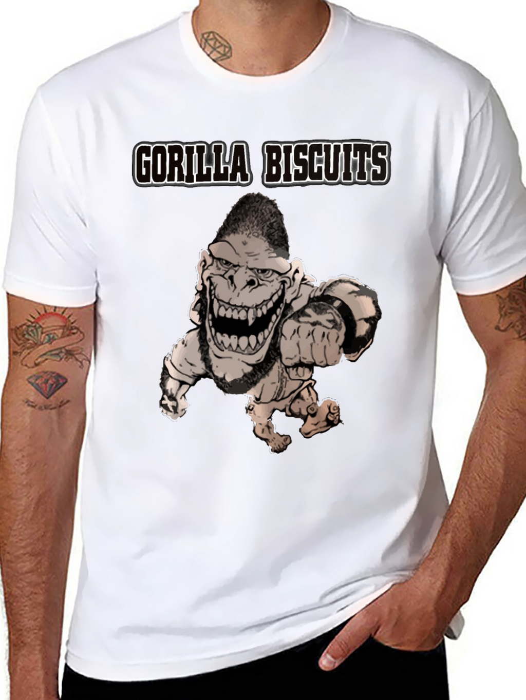 Gorilla Biscuits Graphic T-Shirt - Black