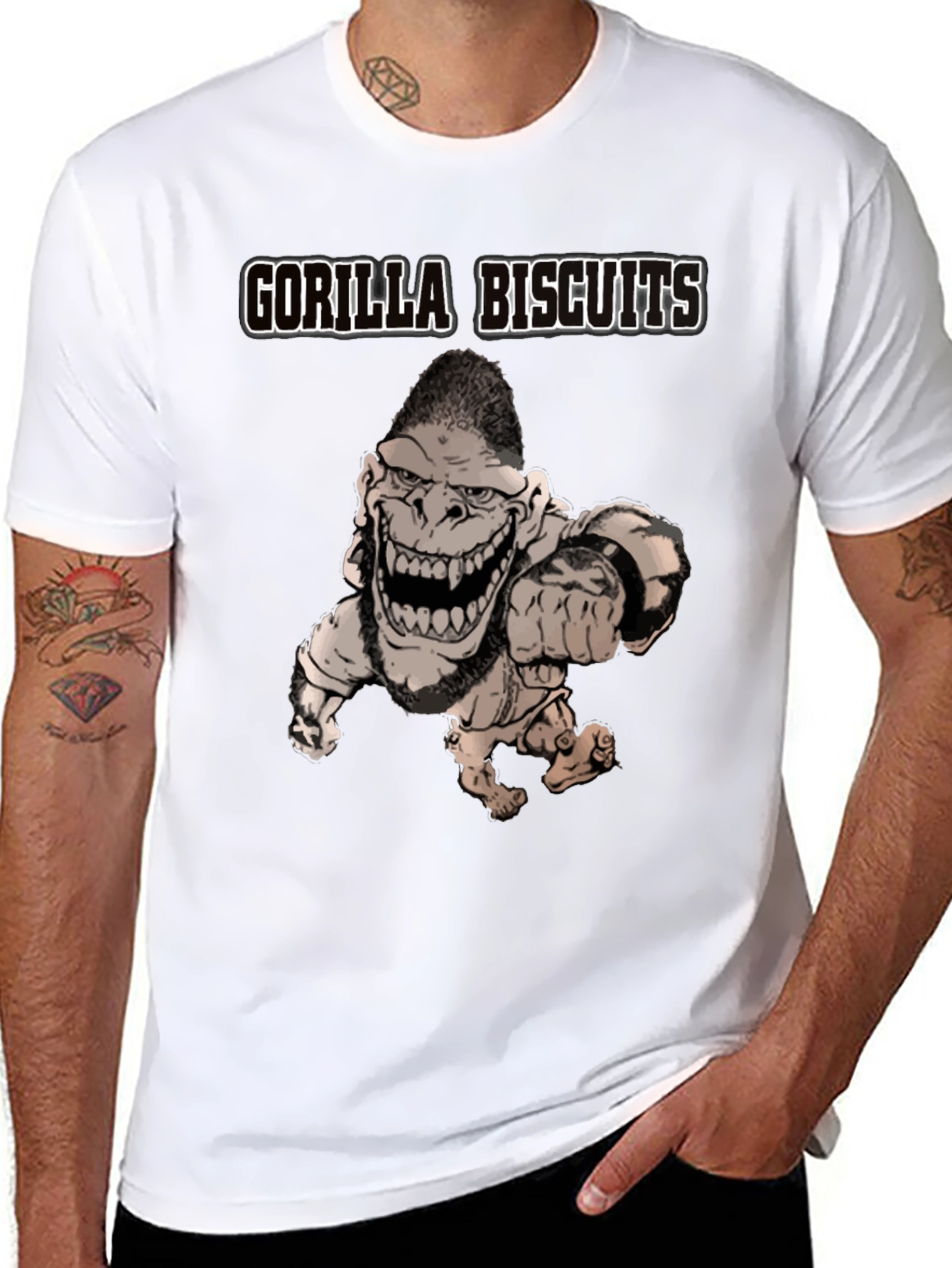 Gorilla Biscuits Graphic T-Shirt - Black
