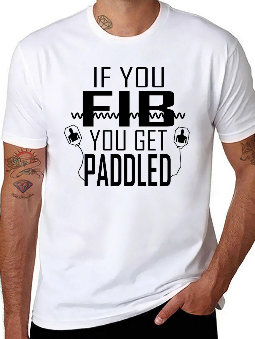 If You Fib You Get Paddled T-Shirt