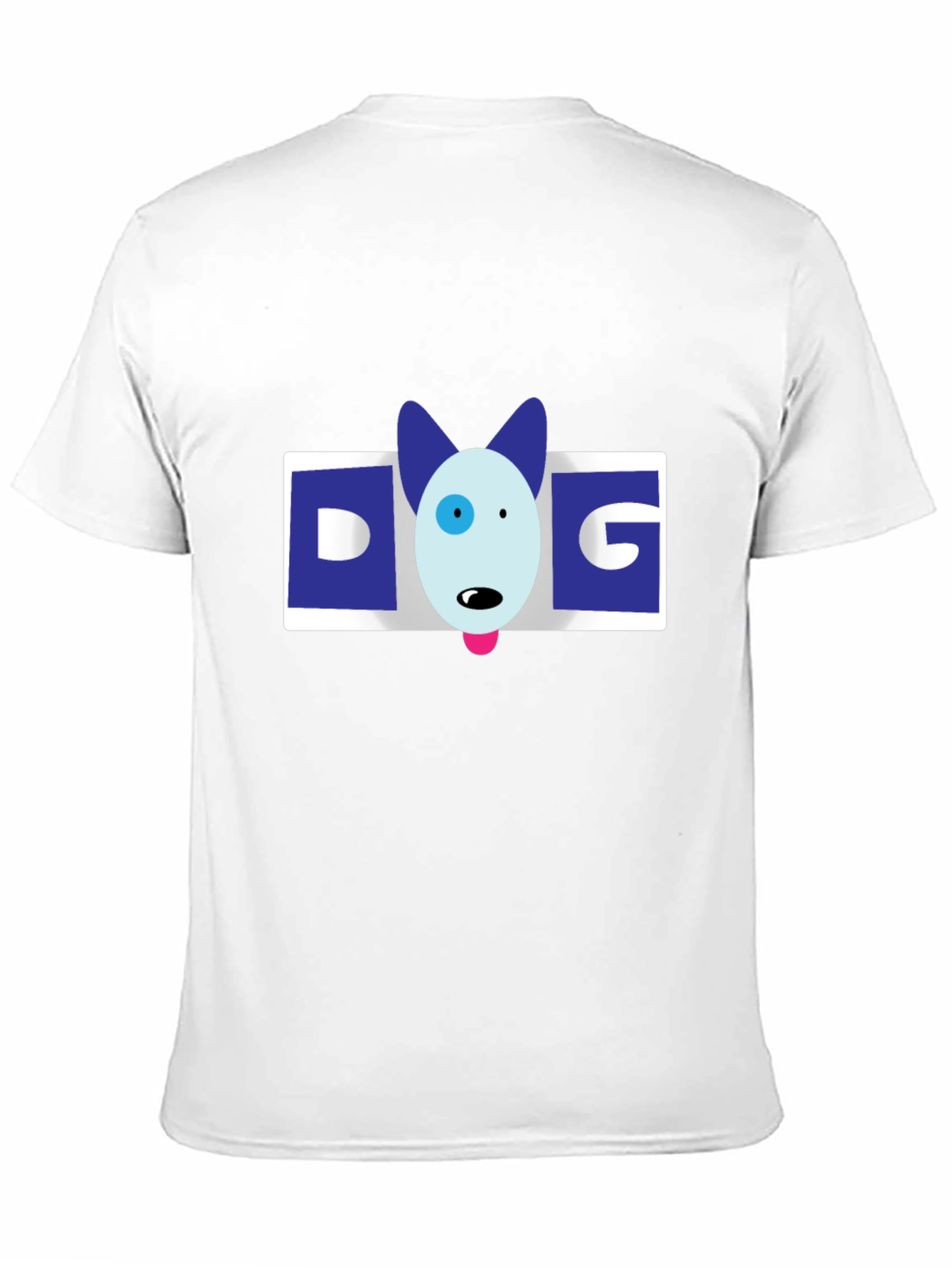 DOG Face Graphic T-Shirt – Cute Dog Lover Tee