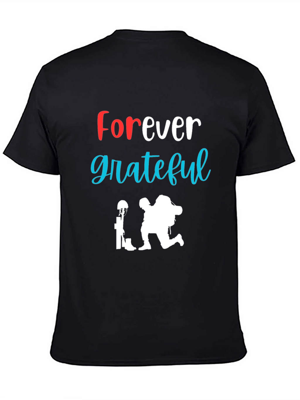 Forever Grateful Veteran Tribute T-Shirt