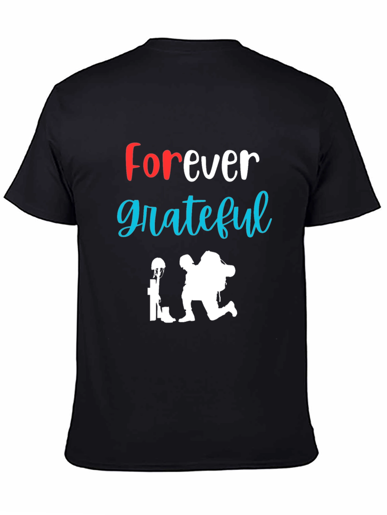 Forever Grateful Veteran Tribute T-Shirt