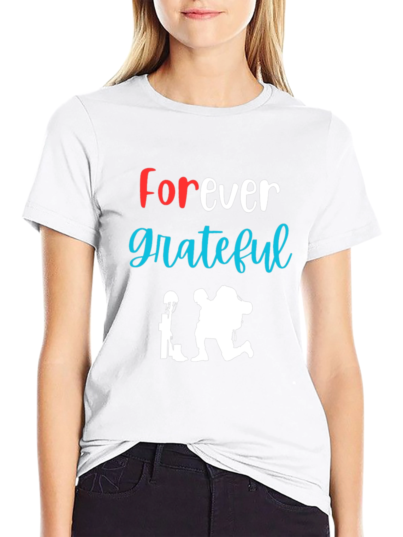Forever Grateful Veteran Tribute T-Shirt