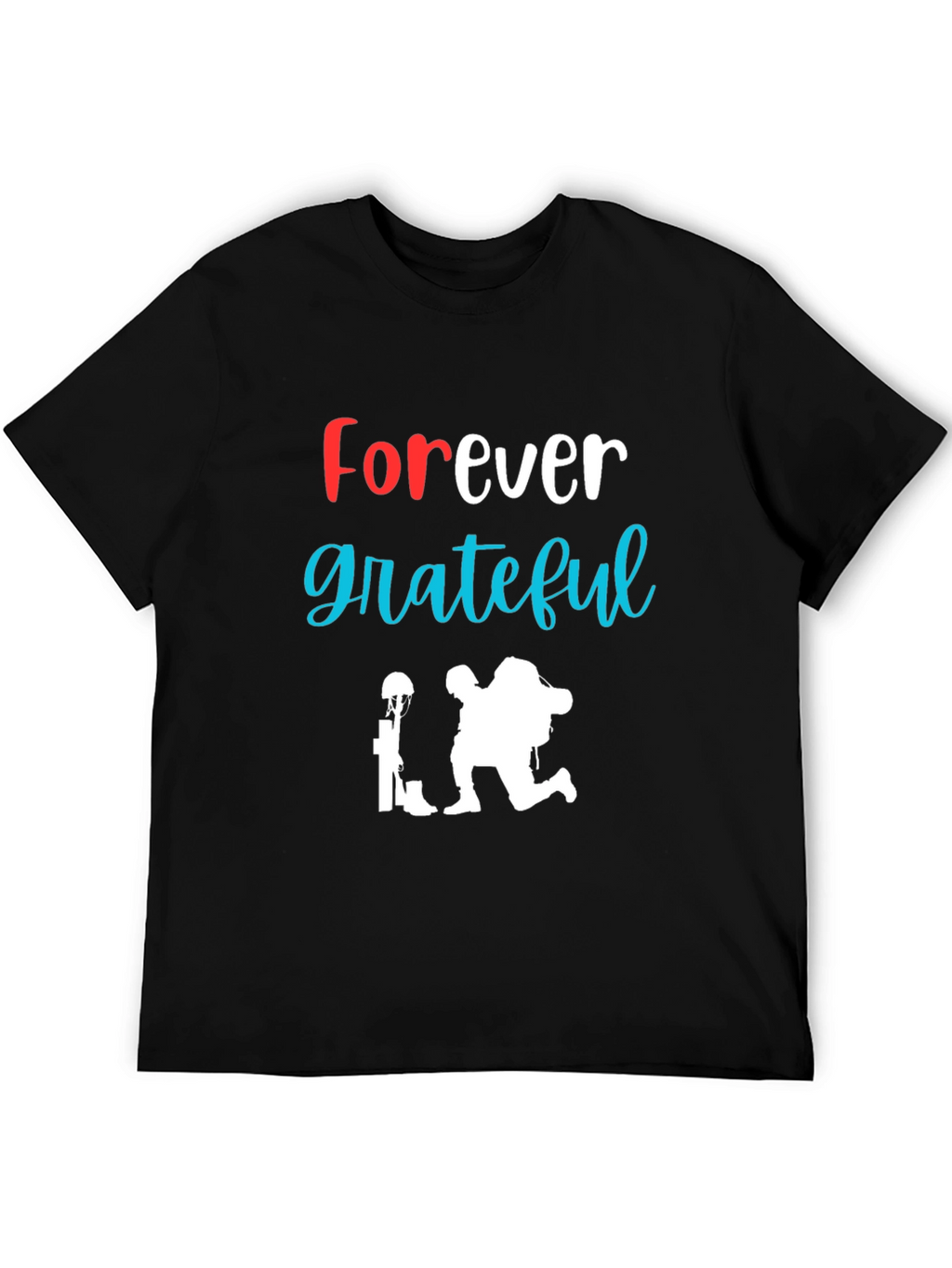 Forever Grateful Veteran Tribute T-Shirt