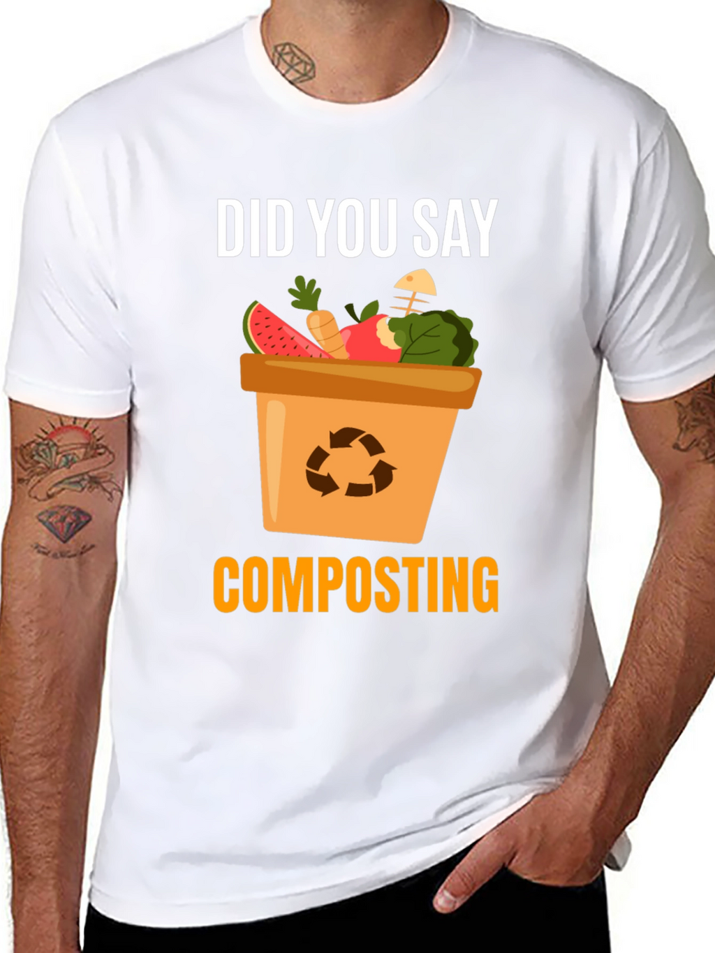 Composting T-Shirt - Did You Say Composting?