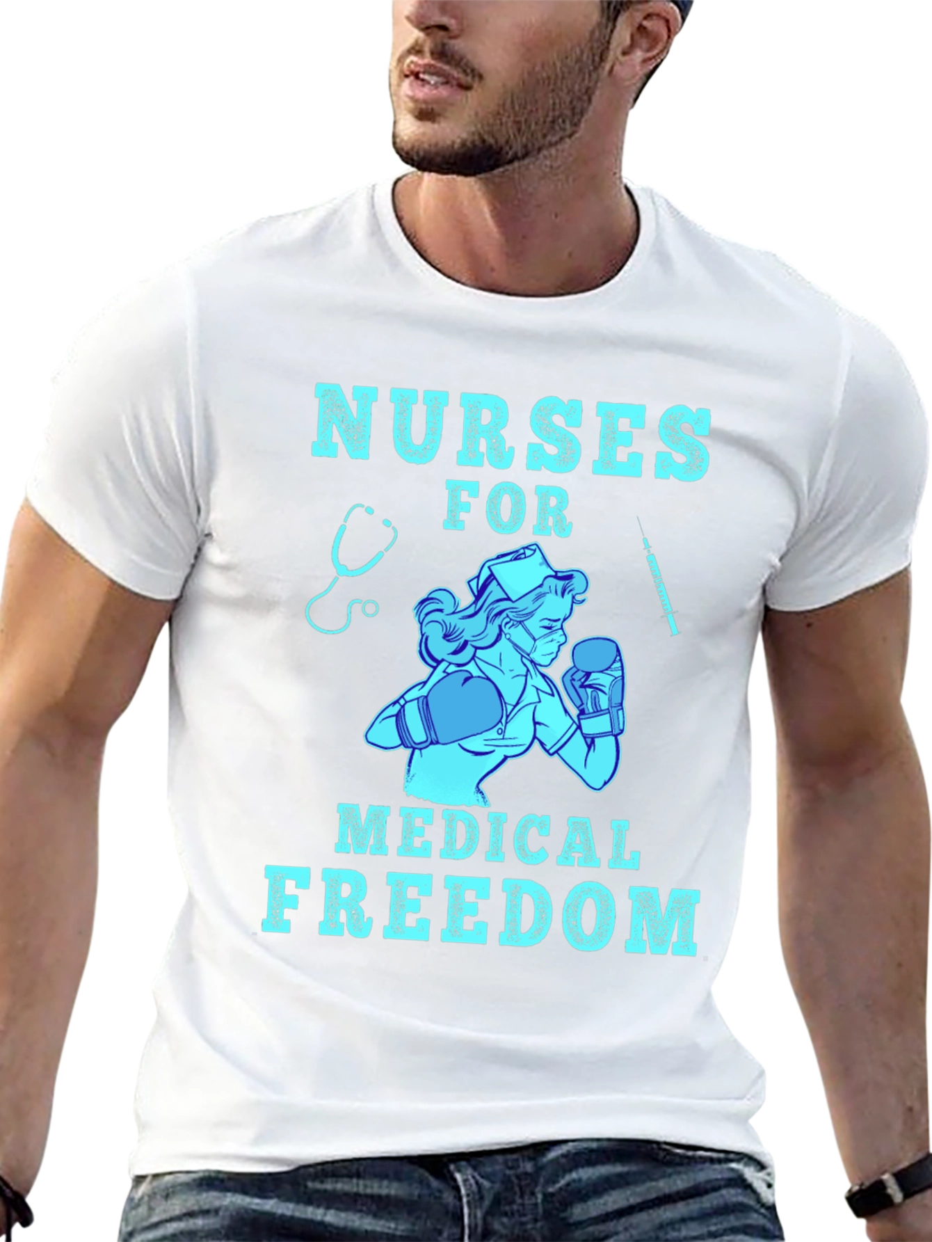 Nurses for Medical Freedom Graphic Tee