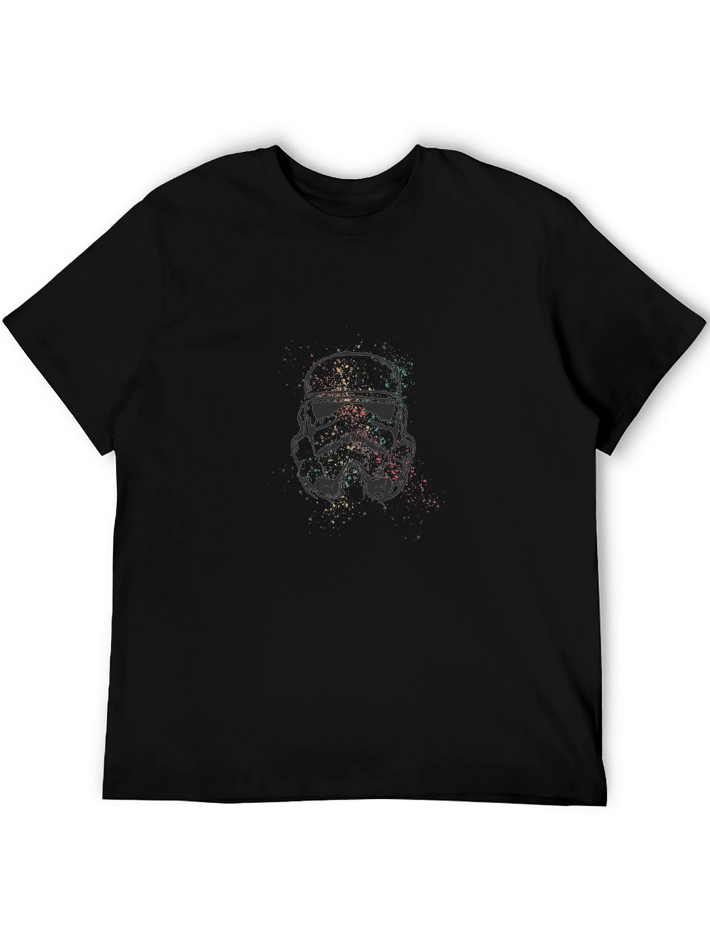 Stormtrooper Helmet Graphic Print T-Shirt