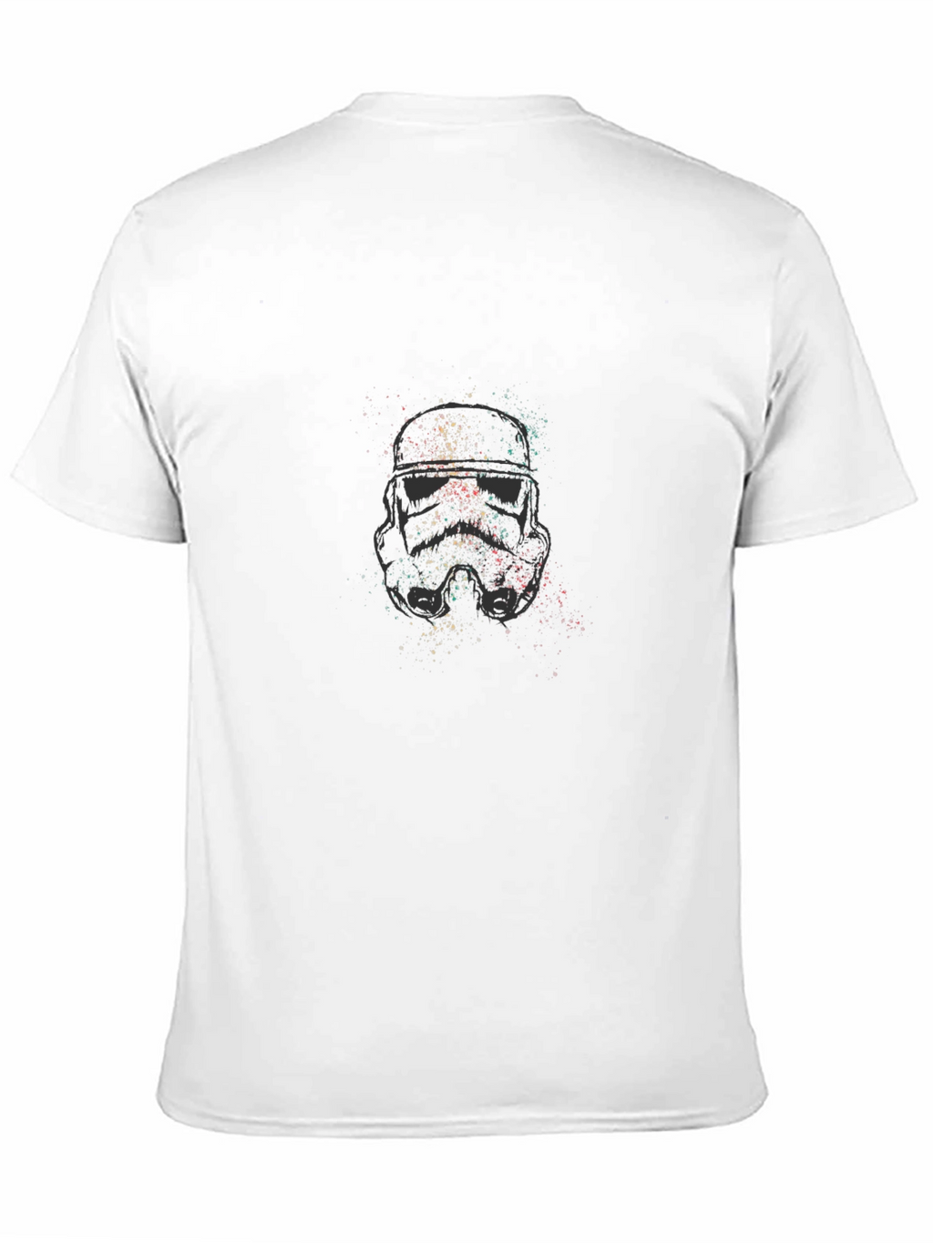 Stormtrooper Helmet Graphic Print T-Shirt