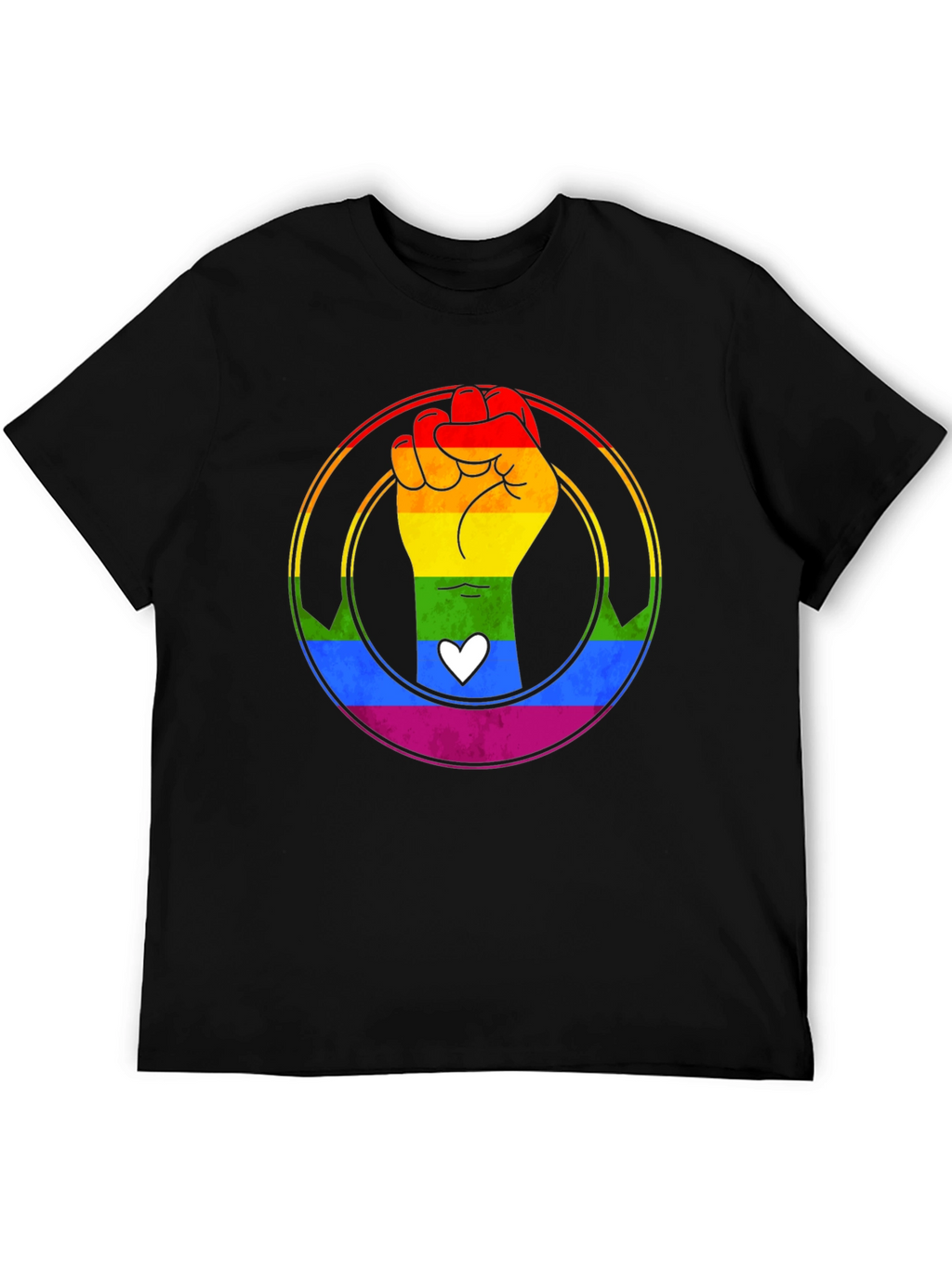 LGBTQ+ Pride Fist T-Shirt