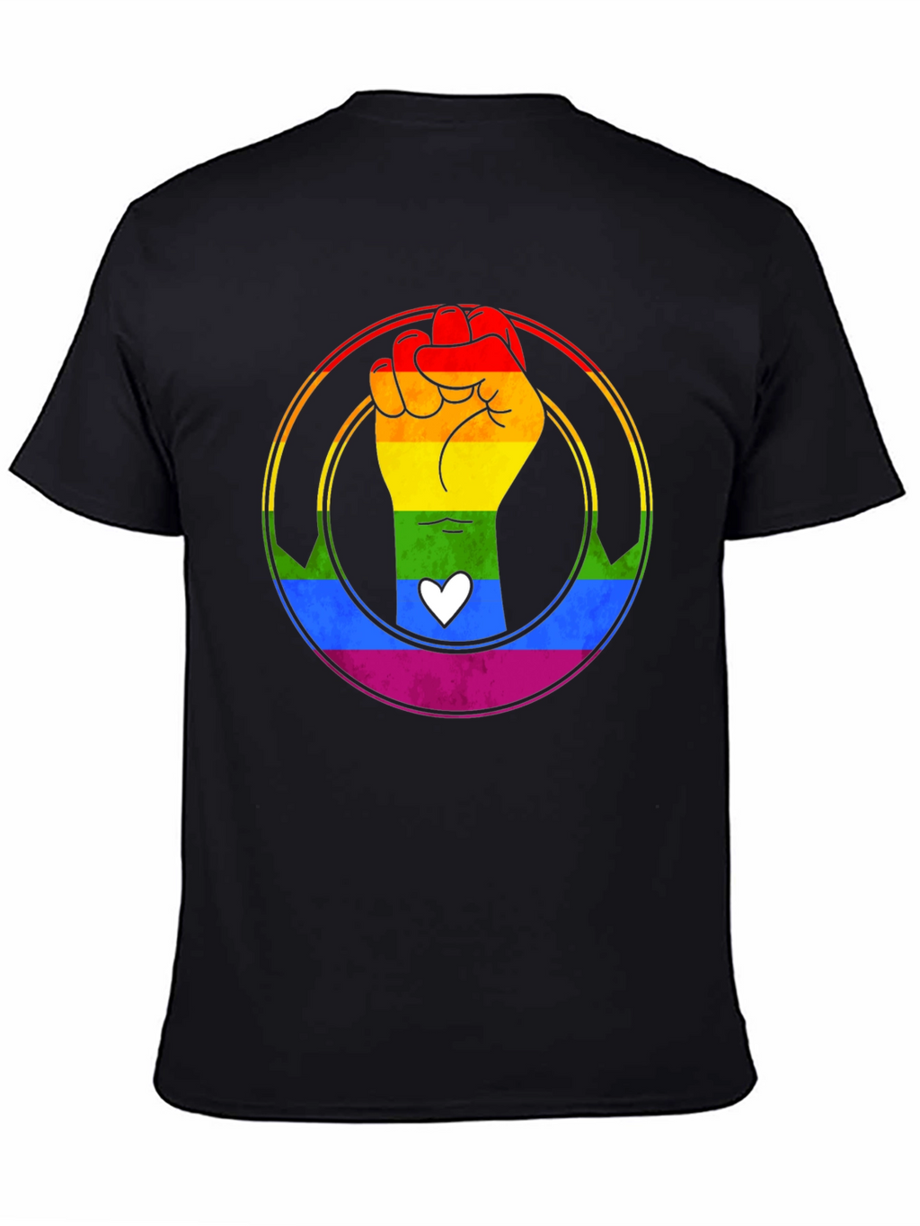 LGBTQ+ Pride Fist T-Shirt