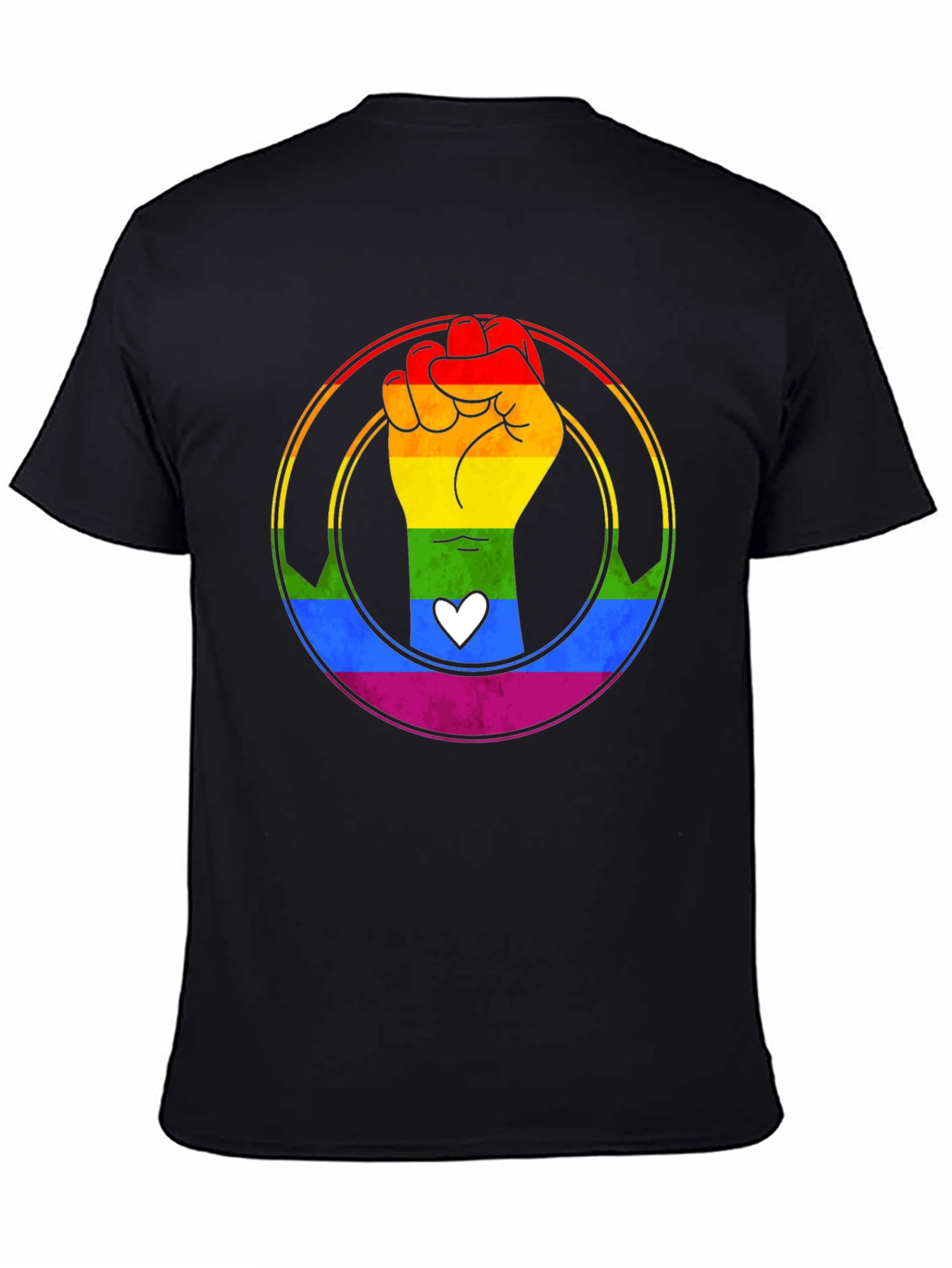 LGBTQ+ Pride Fist T-Shirt