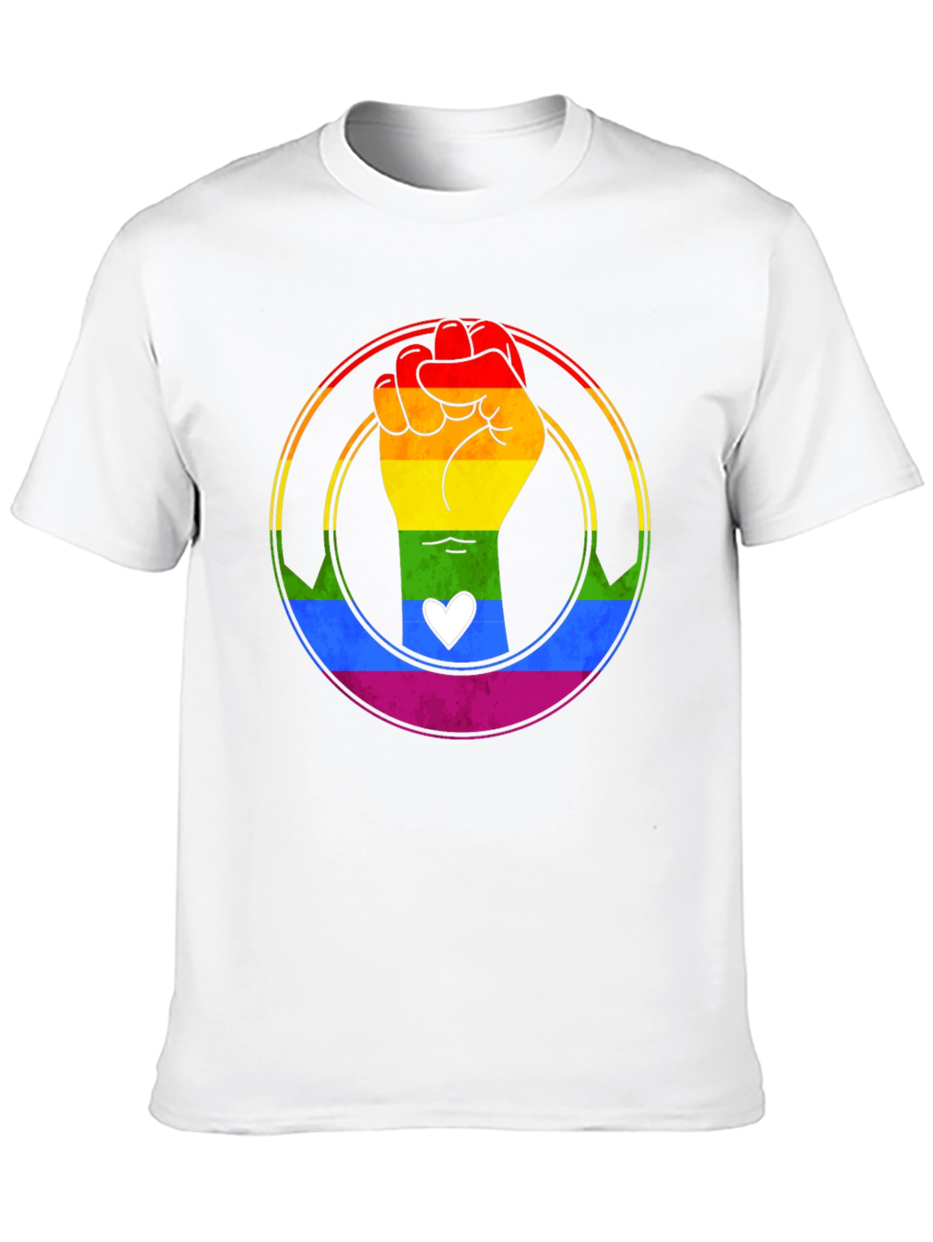 LGBTQ+ Pride Fist T-Shirt