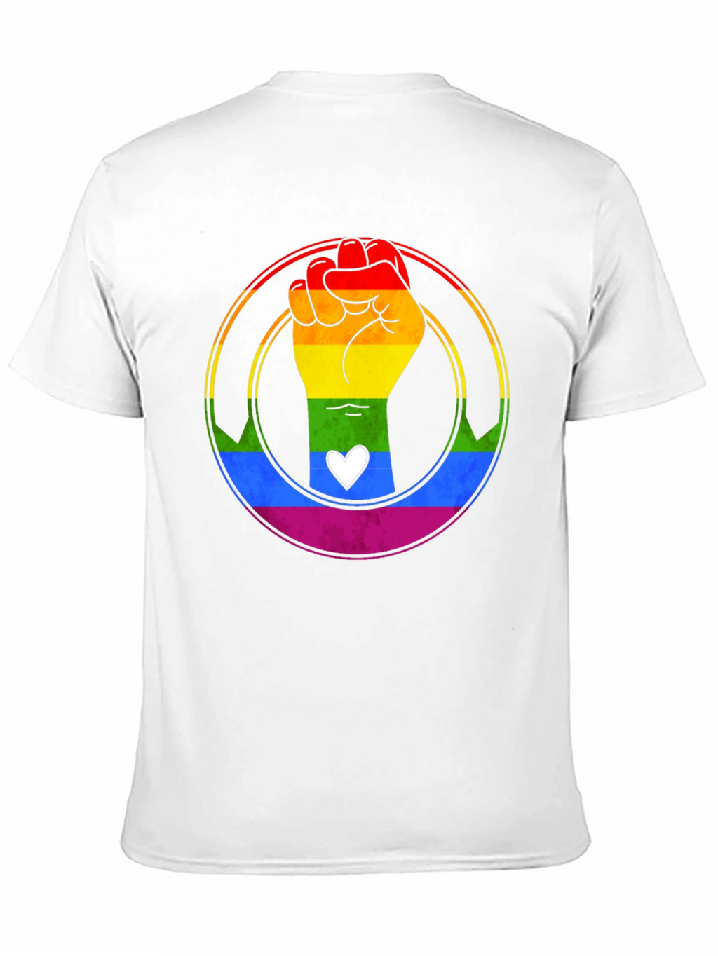 LGBTQ+ Pride Fist T-Shirt
