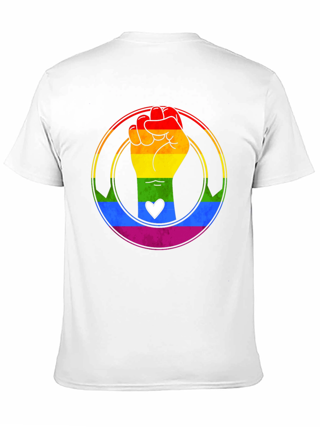 LGBTQ+ Pride Fist T-Shirt