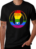 LGBTQ+ Pride Fist T-Shirt