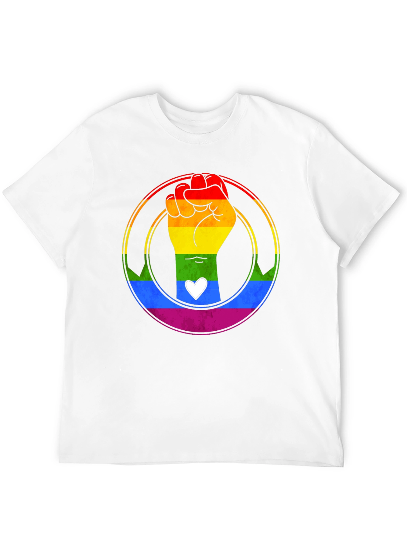 LGBTQ+ Pride Fist T-Shirt