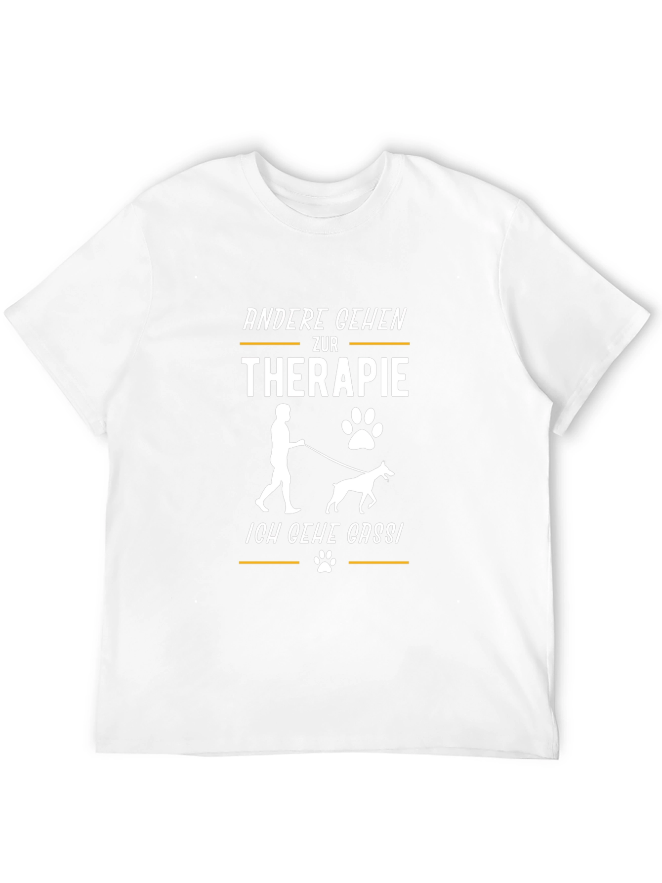 Therapie Gassi Dog Lover T-Shirt