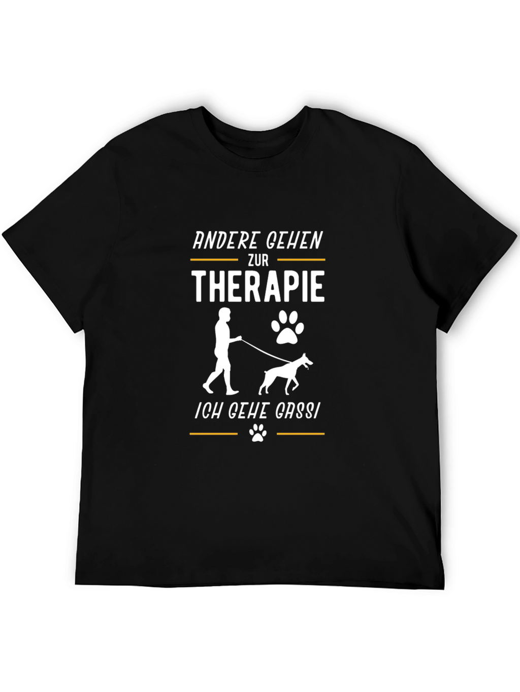 Therapie Gassi Dog Lover T-Shirt