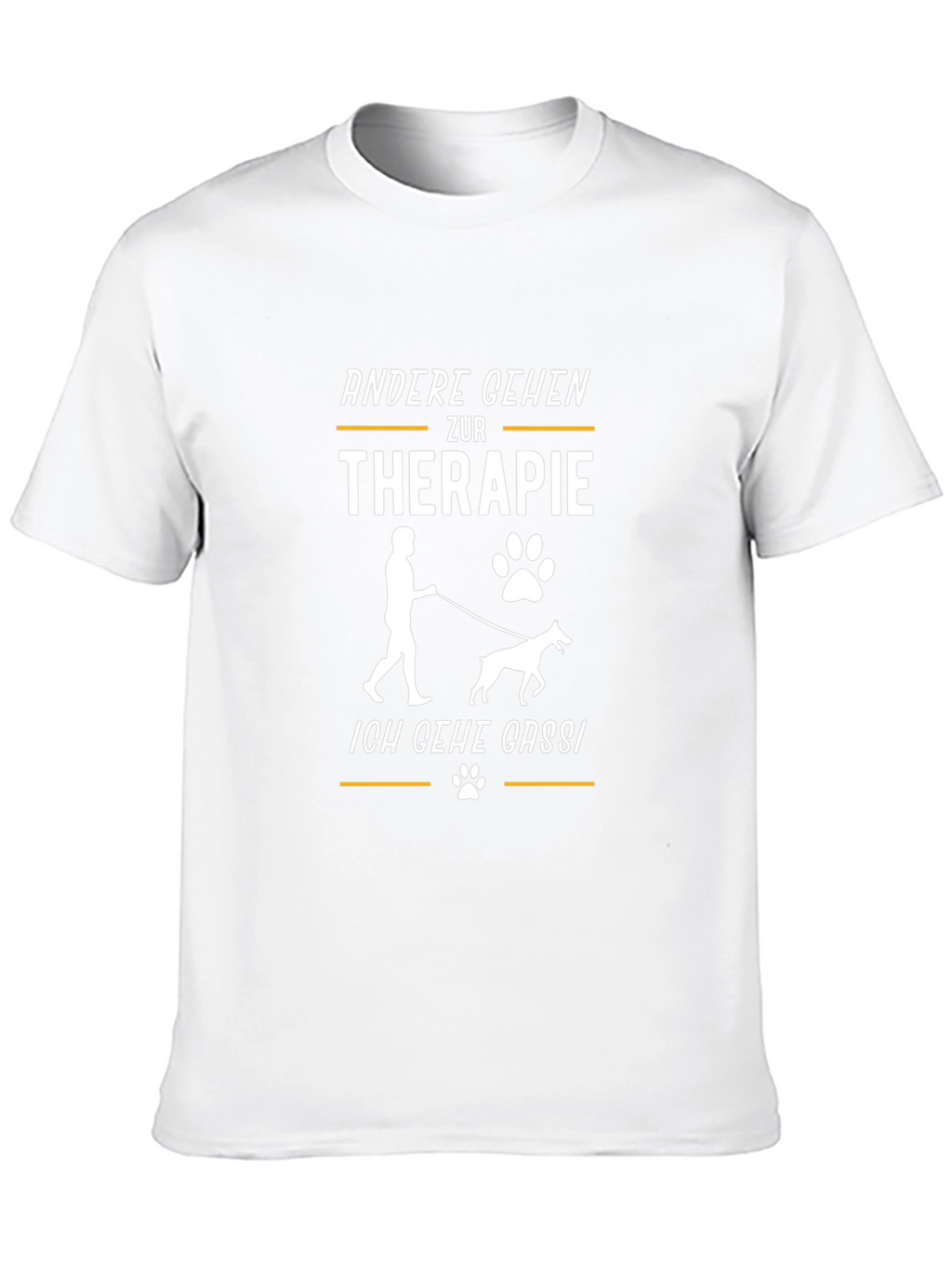 Therapie Gassi Dog Lover T-Shirt