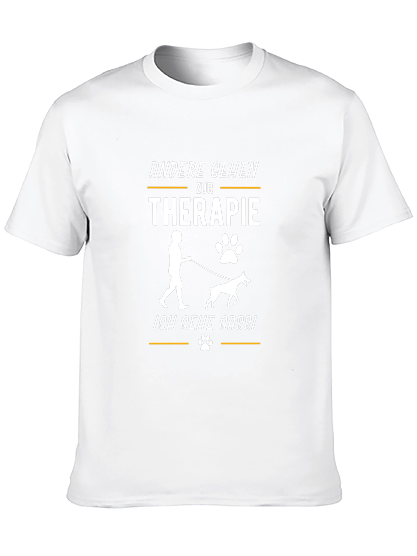Therapie Gassi Dog Lover T-Shirt