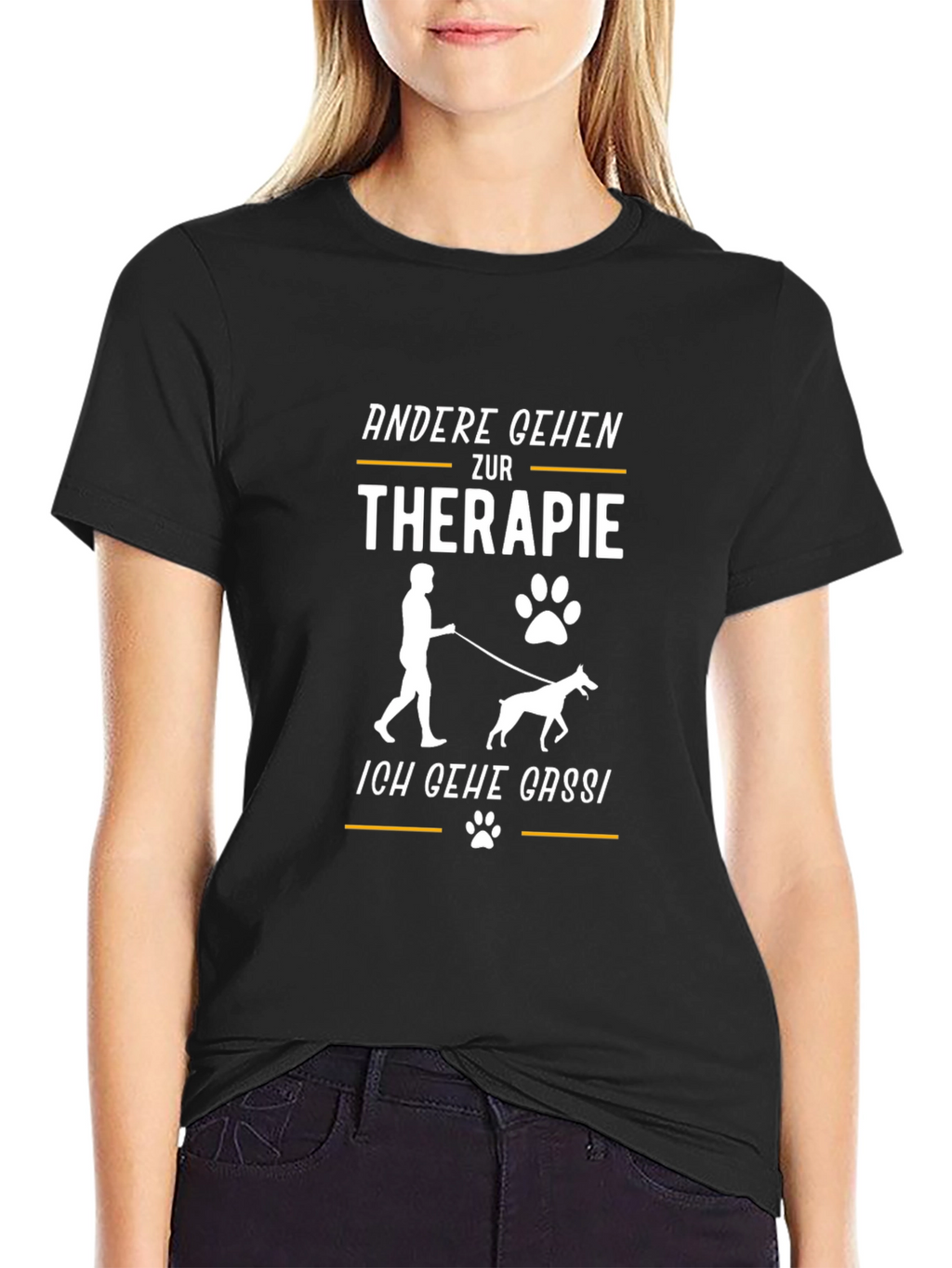 Therapie Gassi Dog Lover T-Shirt