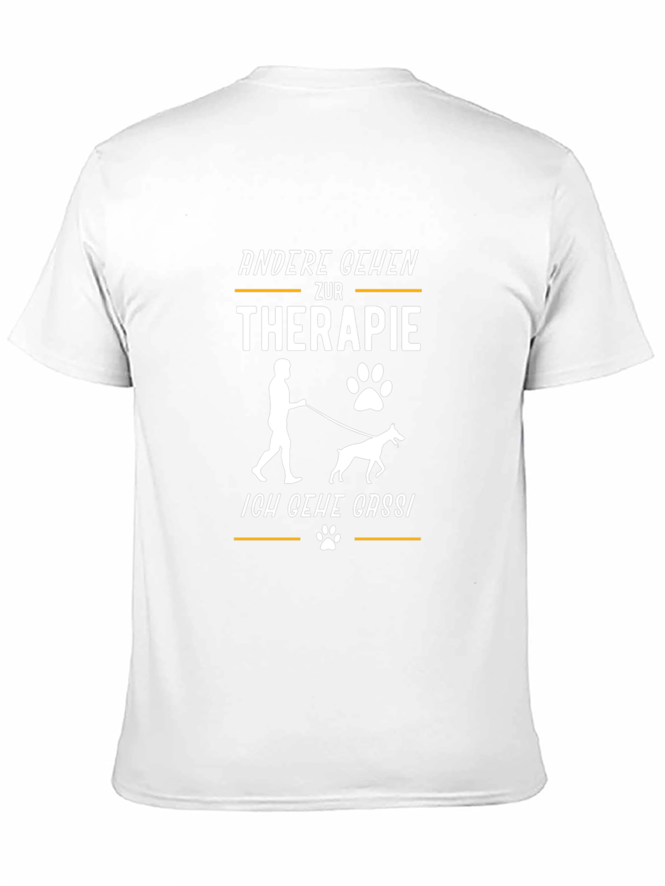 Therapie Gassi Dog Lover T-Shirt