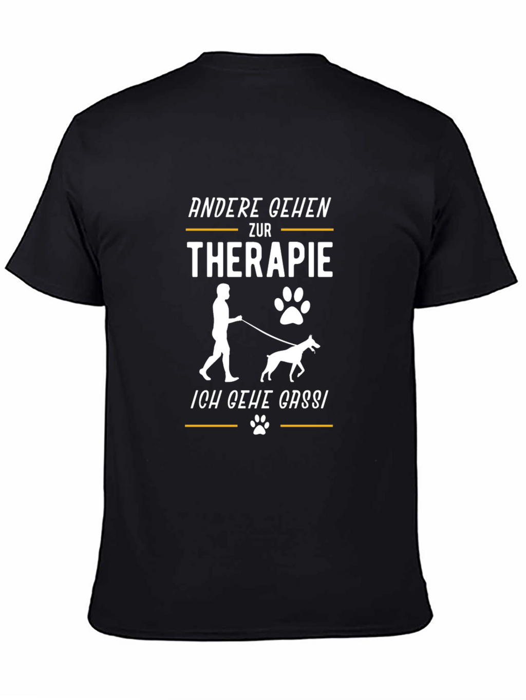 Therapie Gassi Dog Lover T-Shirt