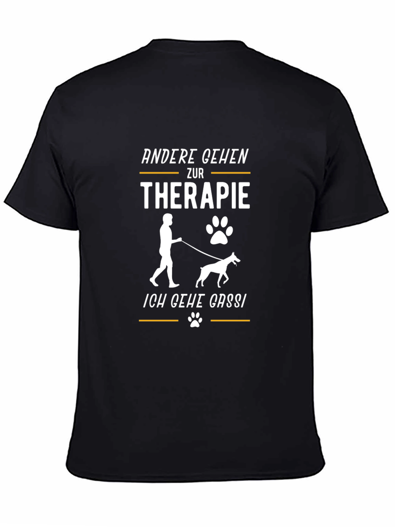 Therapie Gassi Dog Lover T-Shirt