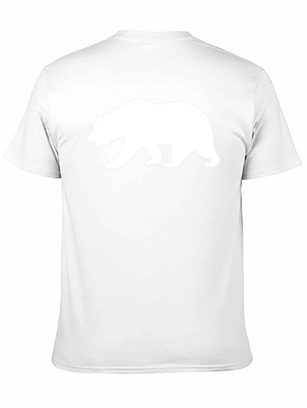 Bear Silhouette Black T-Shirt