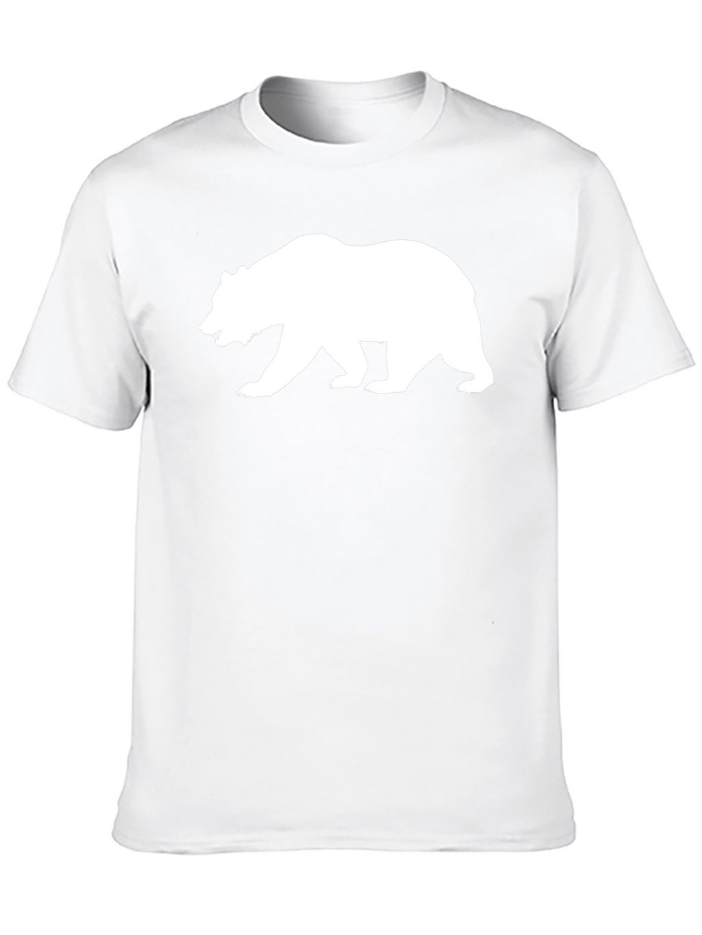 Bear Silhouette Black T-Shirt