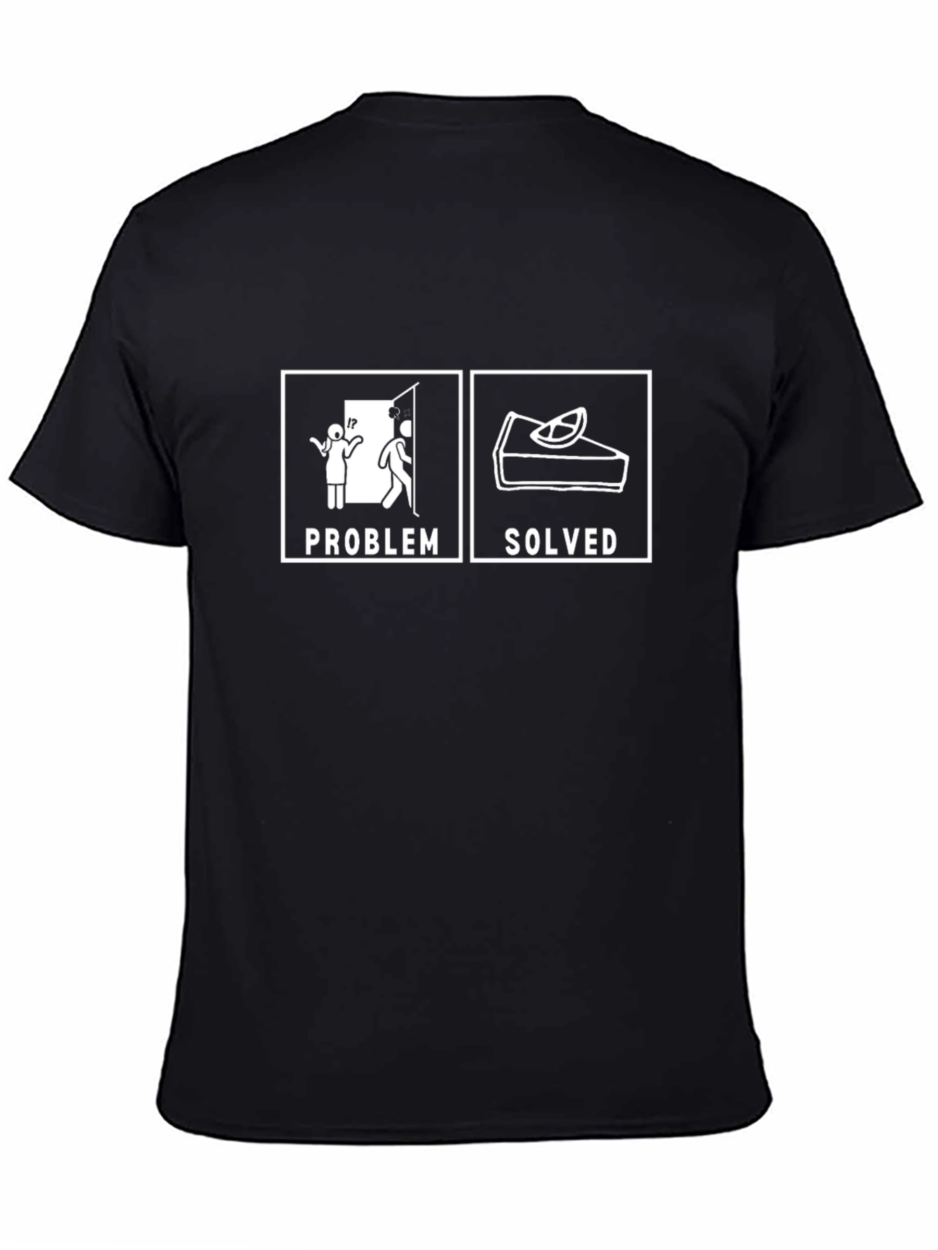 Problem Solved Pie T-Shirt Funny Dessert Tee