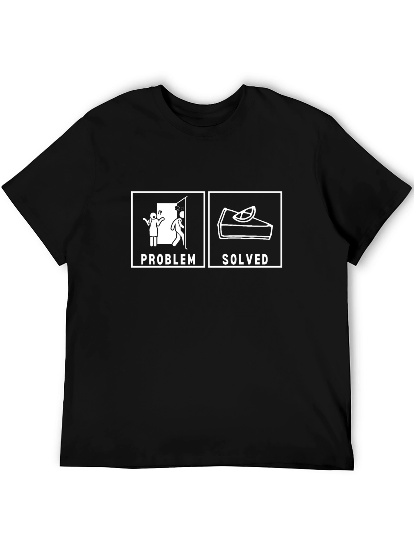 Problem Solved Pie T-Shirt Funny Dessert Tee