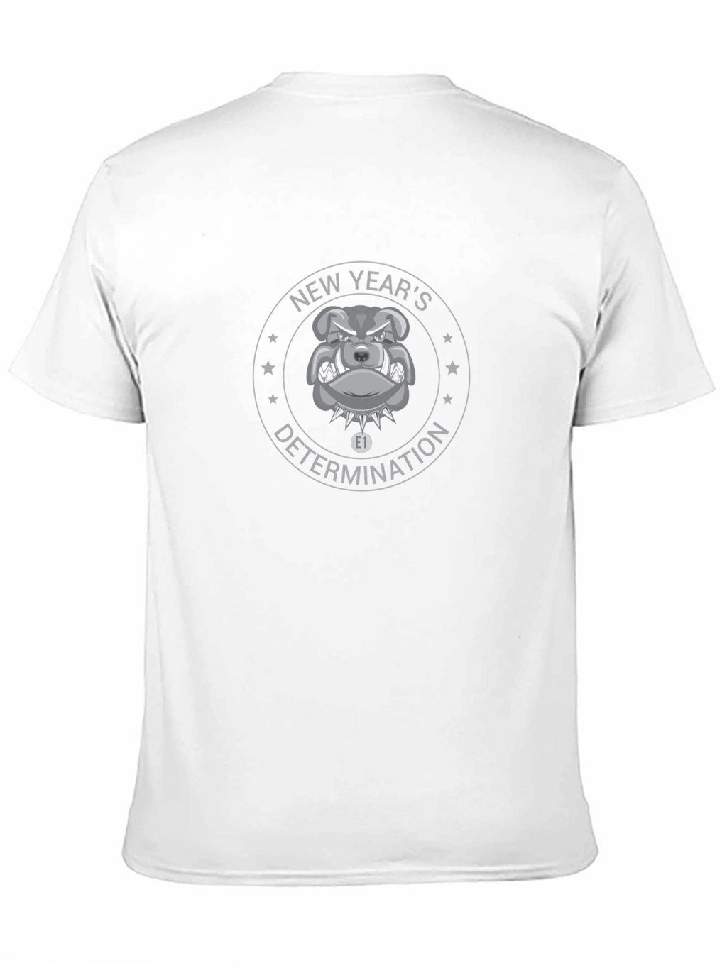 New Years Bulldog Graphic T-Shirt