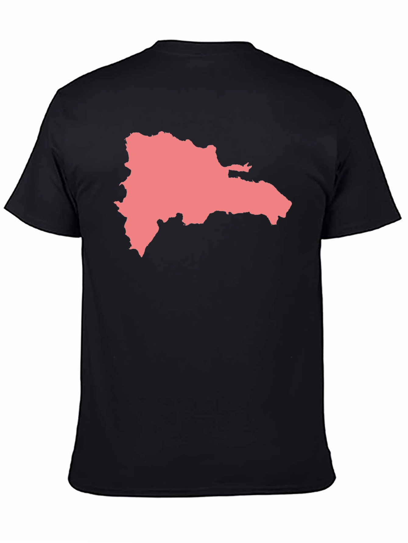Dominican Republic Map Graphic T-Shirt