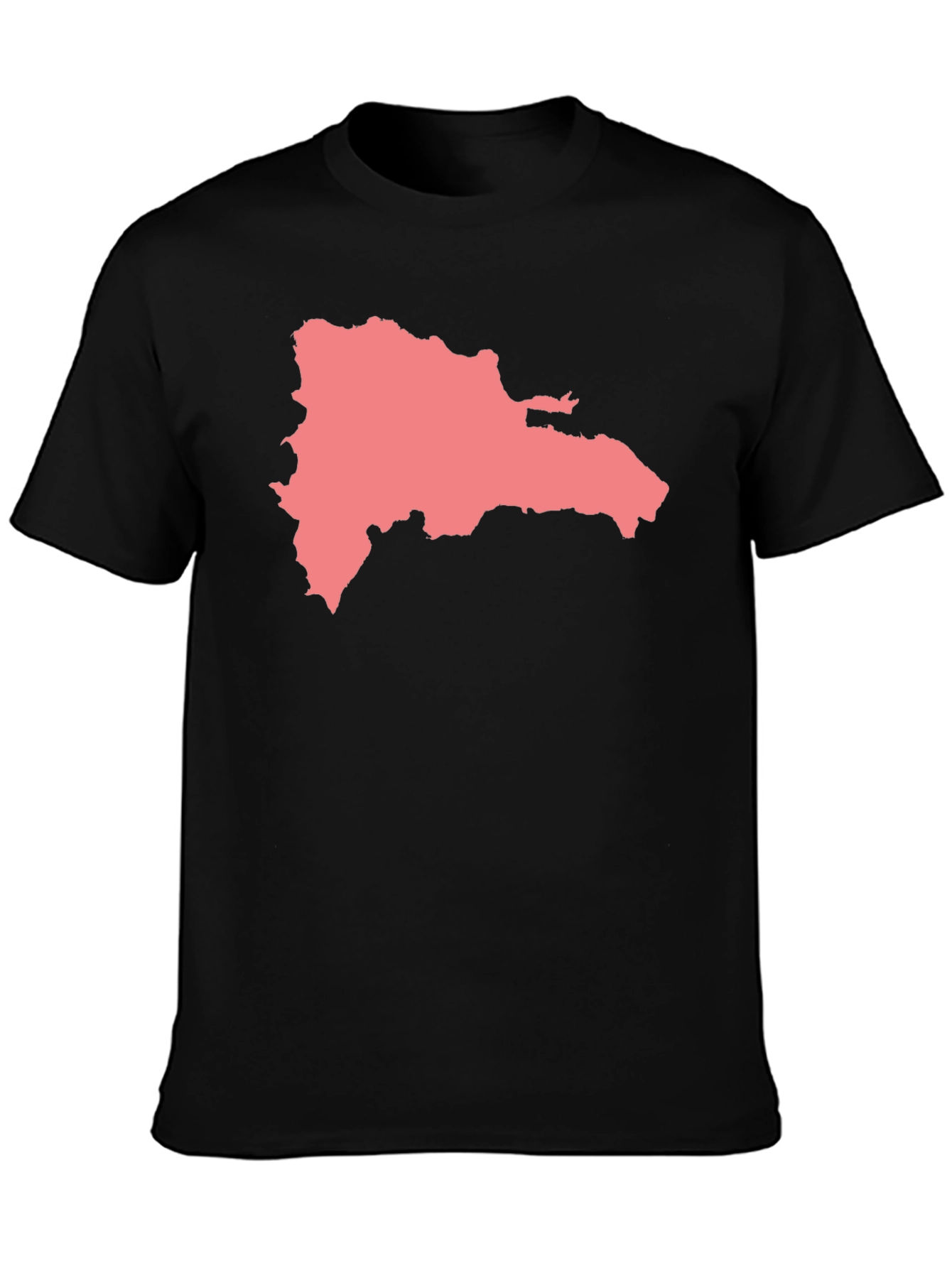 Dominican Republic Map Graphic T-Shirt